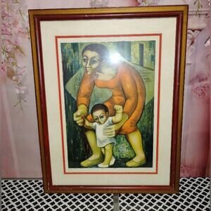 Maria josefa colom vintage painting 🎨 🖌️